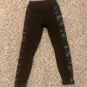 Victoria secret leggings side camo